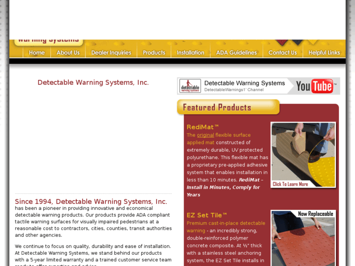 www.detectablewarningsystems.net
