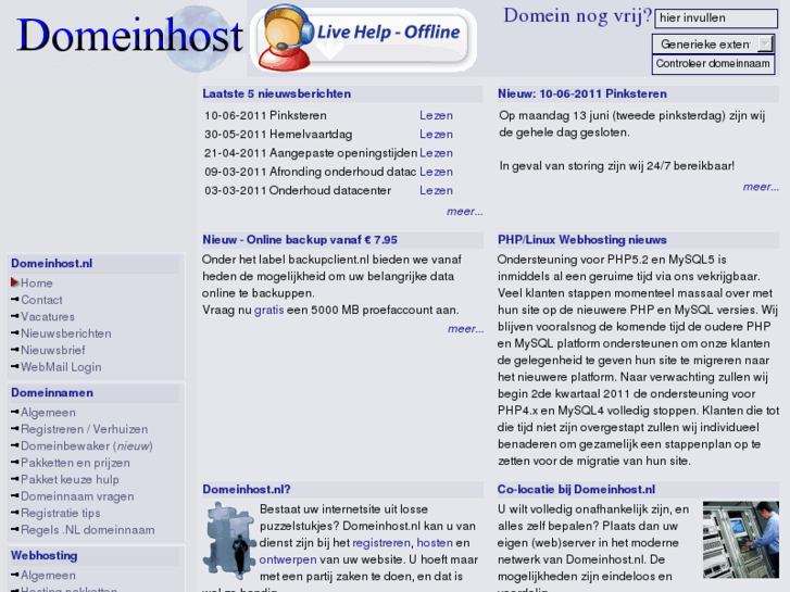 www.domijnhost.nl