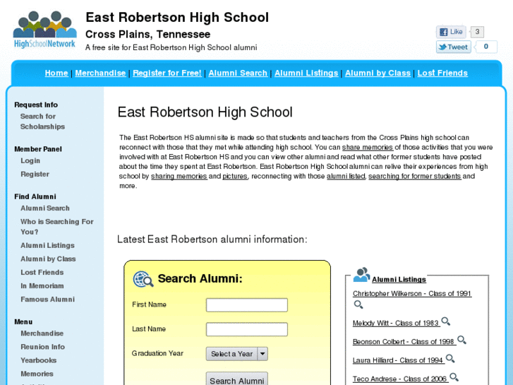 www.eastrobertsonhighschool.com