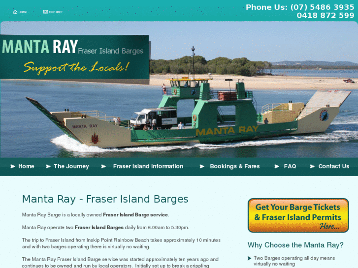 www.fraserislandbarge.com.au