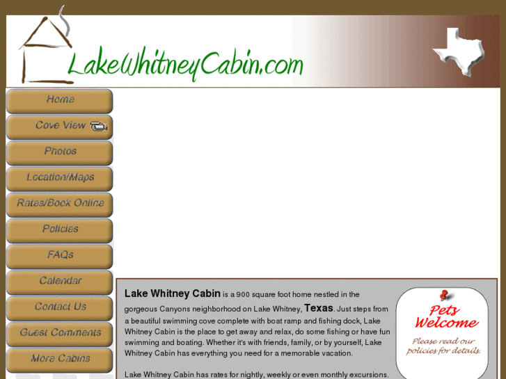 www.lakewhitneycabin.com