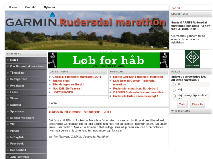 www.rudersdalmarathon.dk