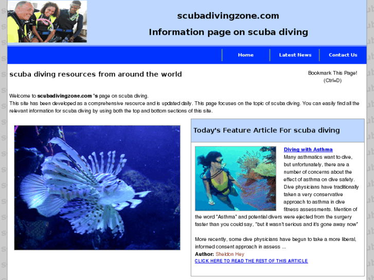 www.scubadivingzone.com