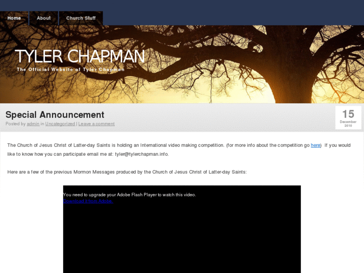 www.tylerchapman.info