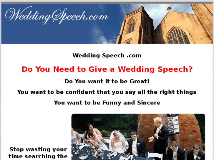 www.weddingspeech.com