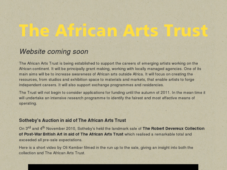 www.africanartstrust.com