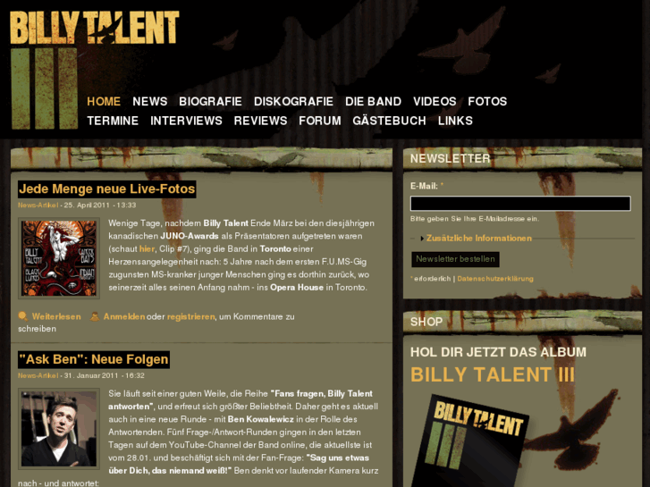 www.billy-talent.de