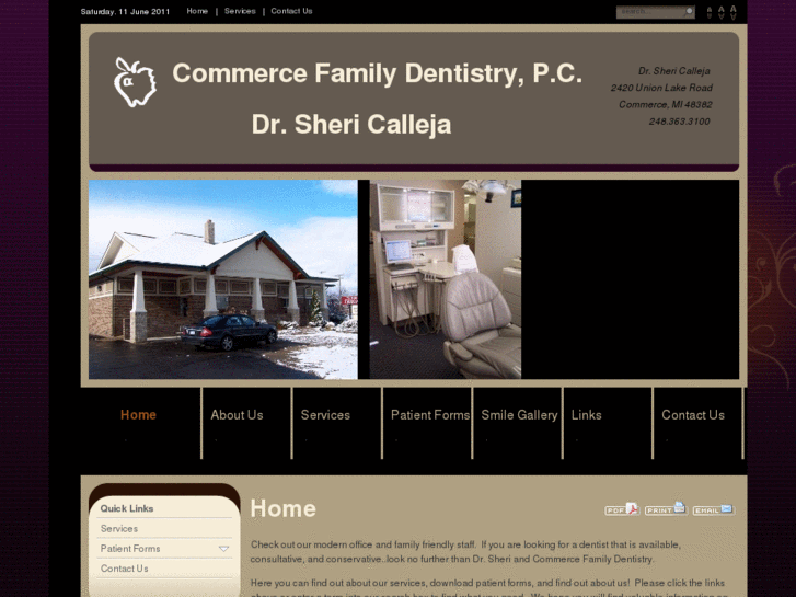 www.commercefamilydentistry.com