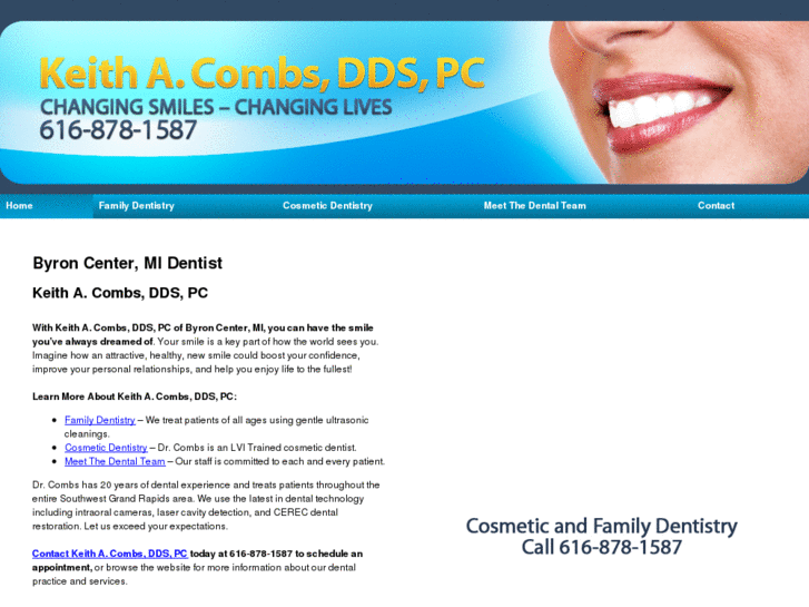 www.dentistbyroncenter.com