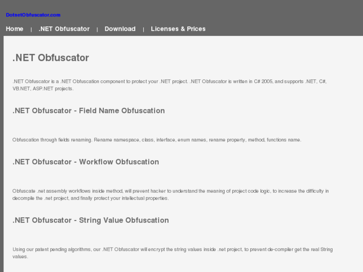 www.dotnetobfuscator.com