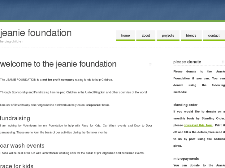 www.jeaniefoundation.com