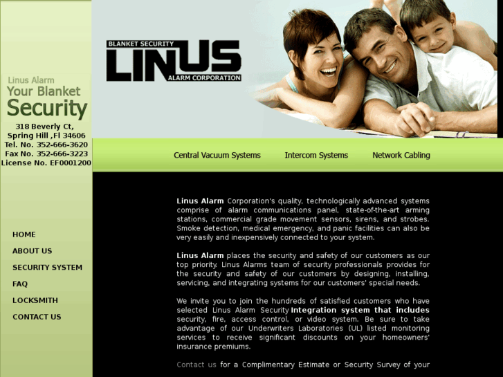 www.linusalarmcorp.com