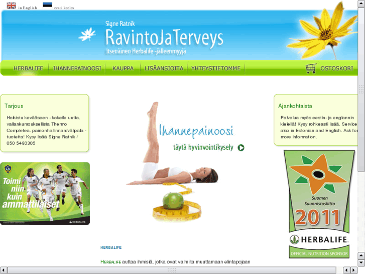 www.ravintojaterveys.com