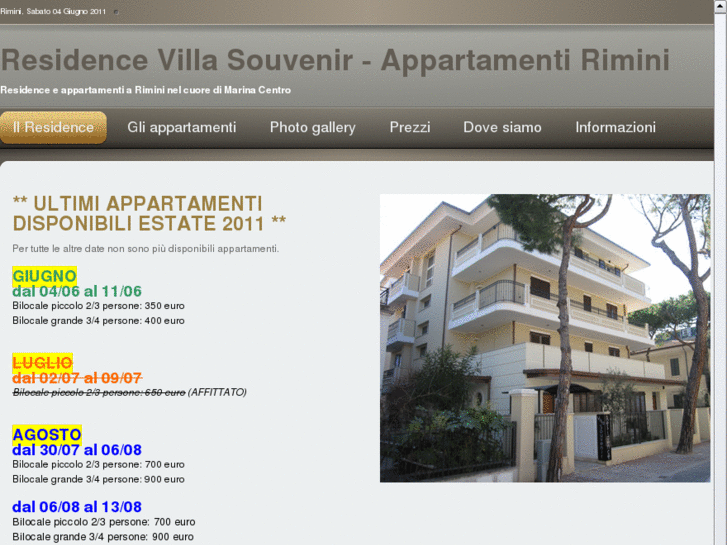 www.villasouvenir.it