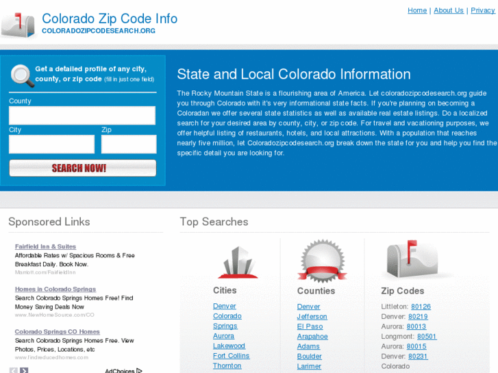 www.coloradozipcodesearch.org