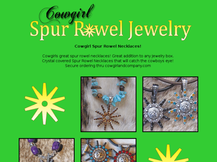 www.cowgirlspurroweljewelry.com