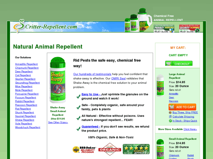 www.critter-repellents.com