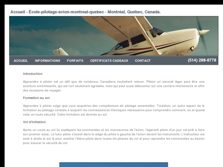 www.ecole-pilotage-avion-quebec.com