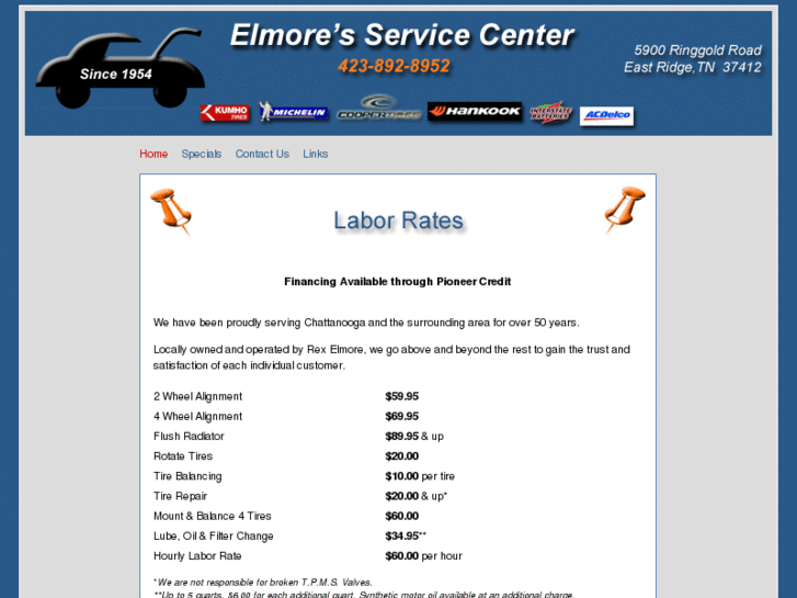 www.elmoresservicecenter.com