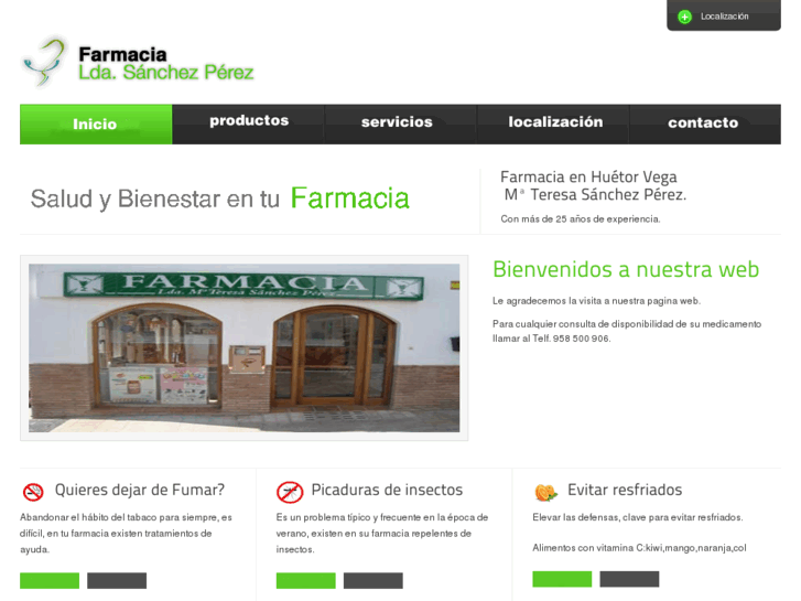 www.farmaciahuetorvega.com