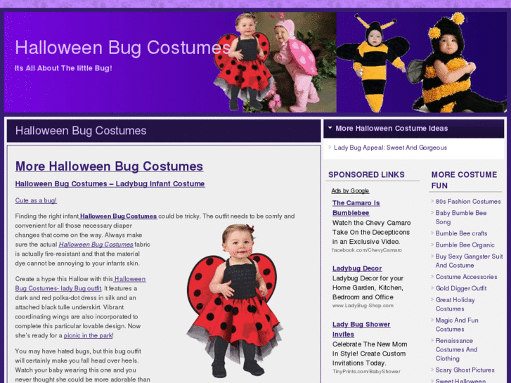 www.halloweenbugcostumes.com