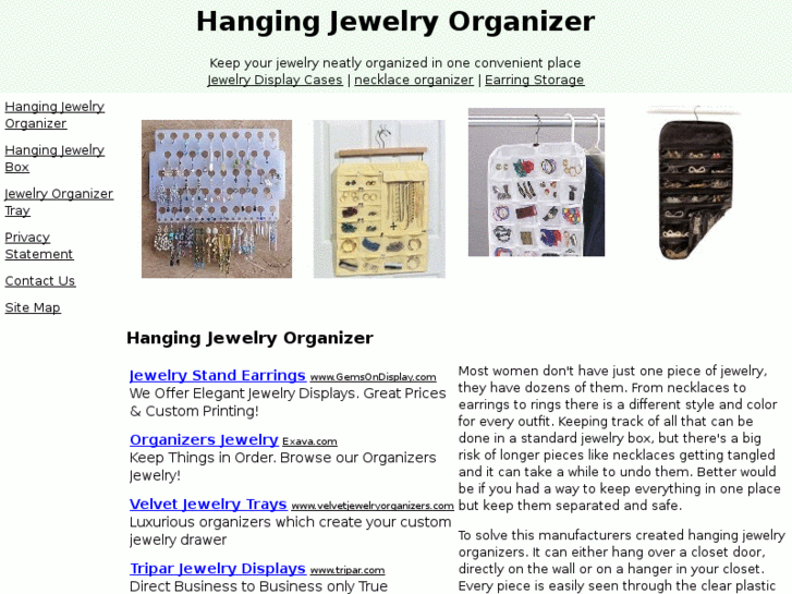 www.hangingjewelryorganizer.net