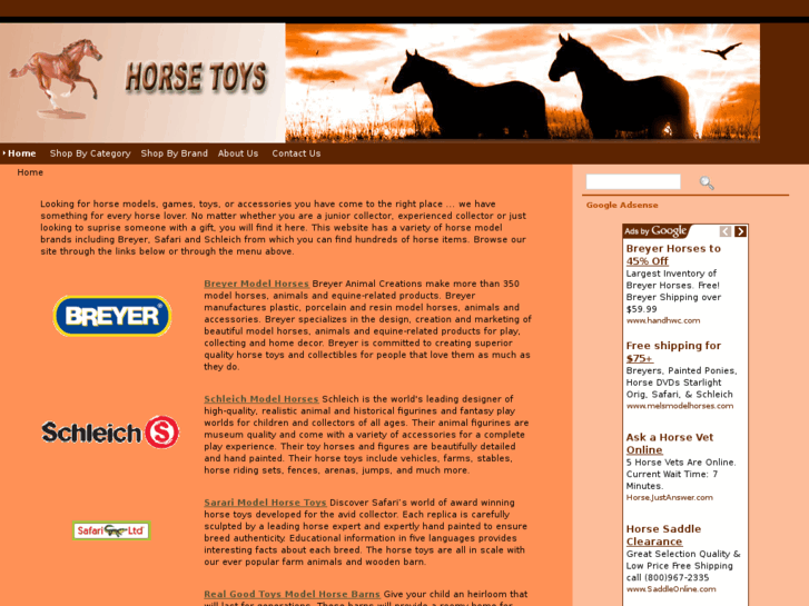 www.horse-toys.biz