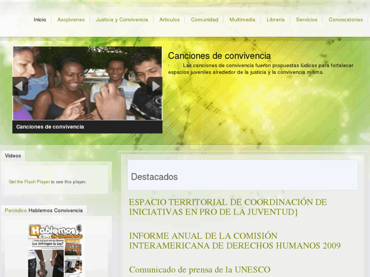 www.justiciayconvivencia.org