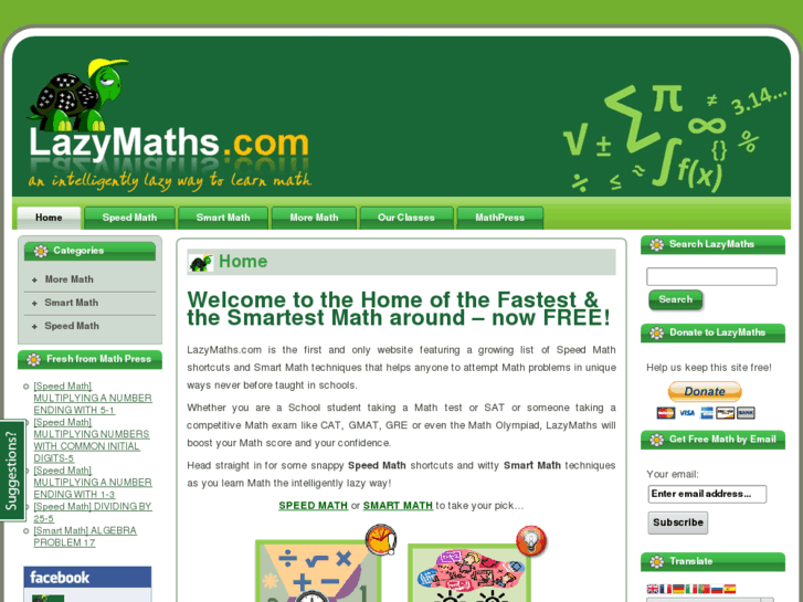 www.lazymaths.net
