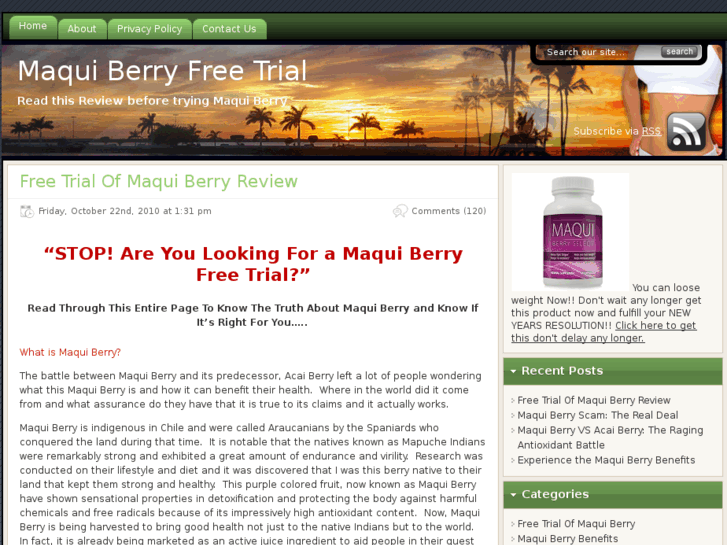 www.maquiberryfreetrial.com