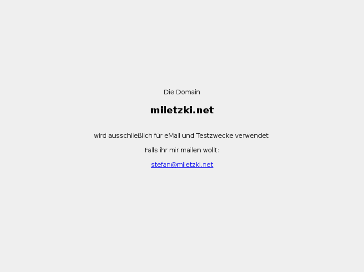 www.miletzki.net