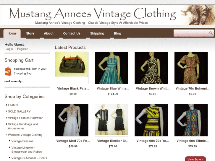 www.mustanganneesvintageclothing.com