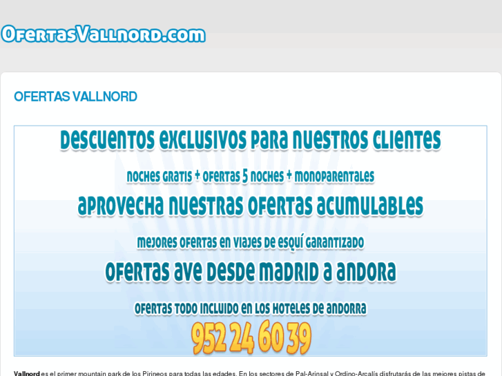 www.ofertasvallnord.com