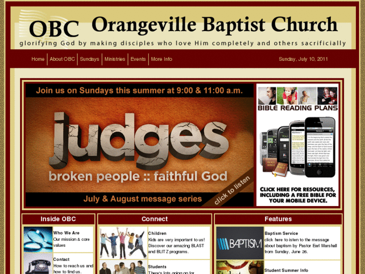 www.orangevillebaptist.com