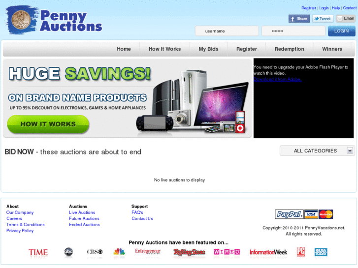 www.pennyvacations.net