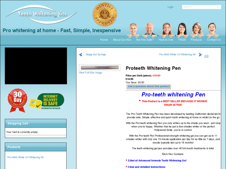 www.proteethwhiteningpen.com