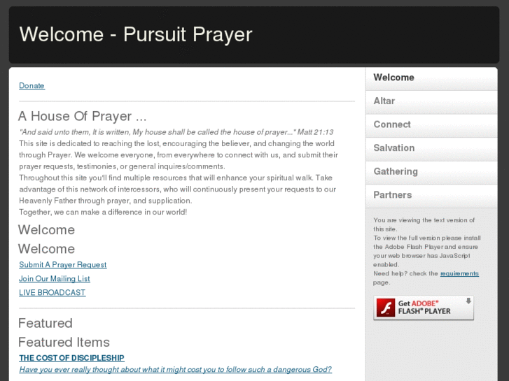 www.pursuitprayer.com