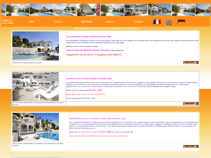 www.spanje-vakantiewoningen.com