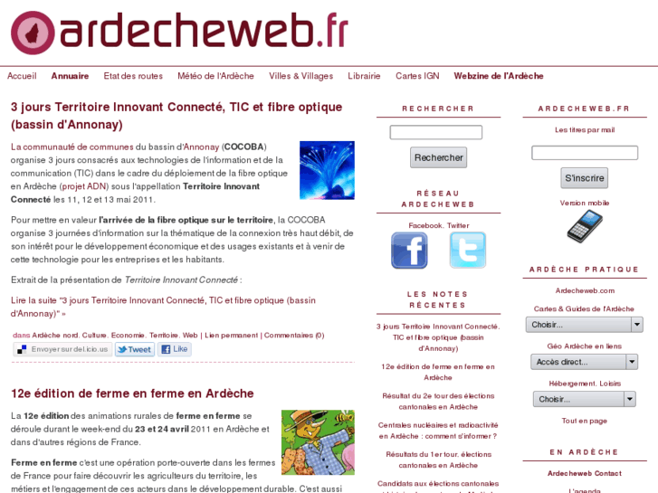 www.ardecheweb.fr