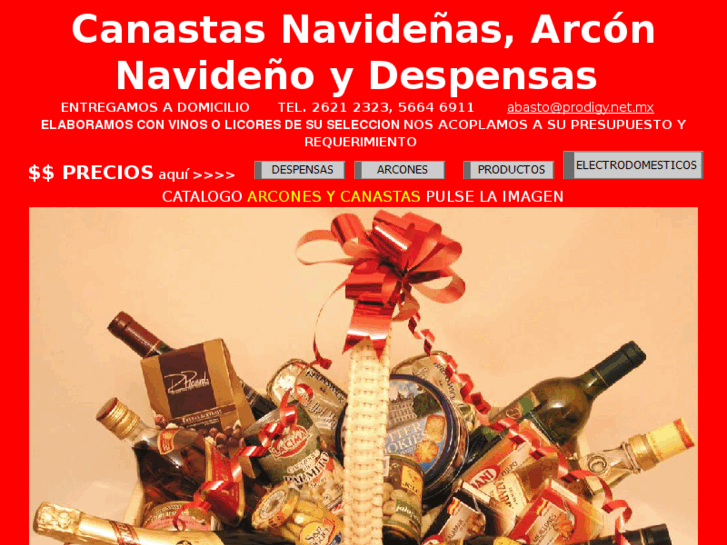 www.canastasyarcones.com