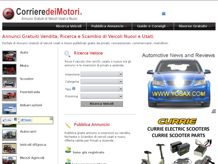 www.corrieredeimotori.it