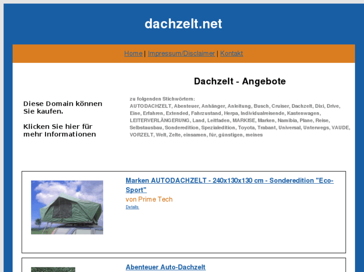 www.dachzelt.net