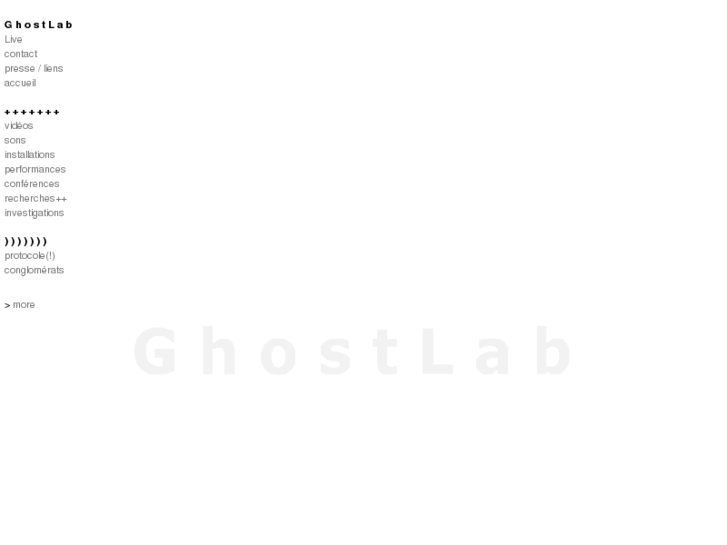 www.ghostlab.org