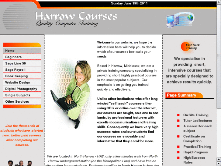 www.harrowcourses.com
