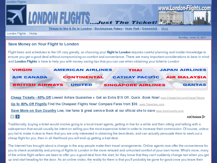 www.london-flights.com