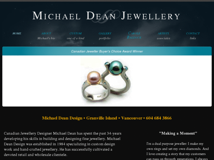 www.michaeldeanjewellery.com