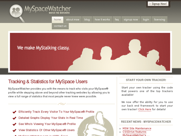www.myspacewatcher.com