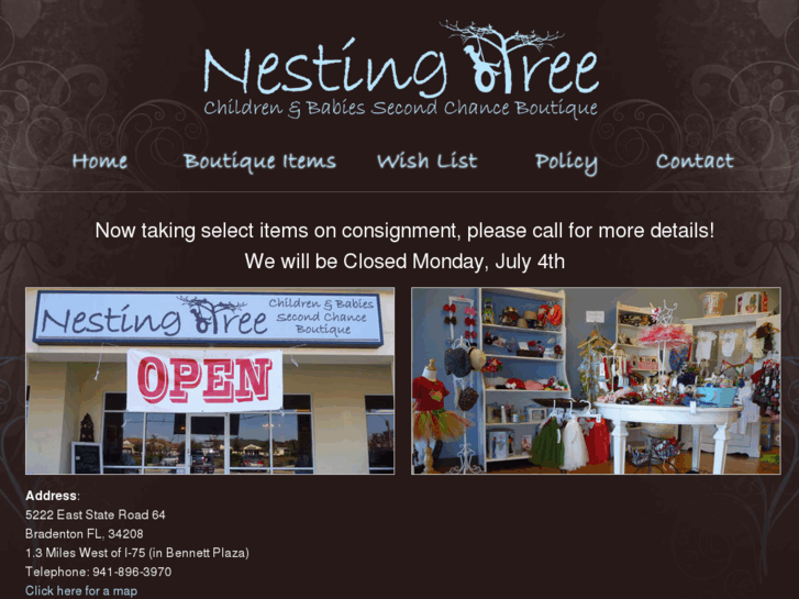 www.nestingtreeboutique.com