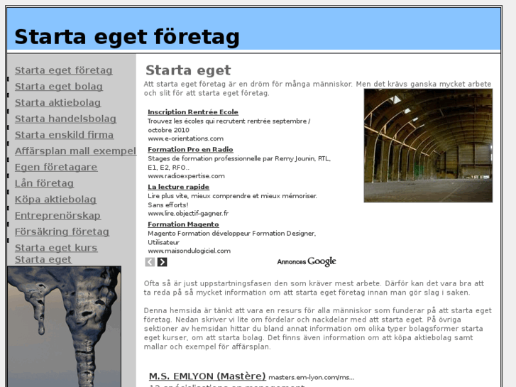 www.startaegetinformation.se