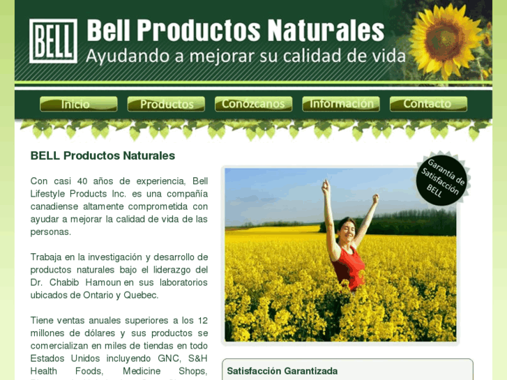 www.bellproductosnaturales.com